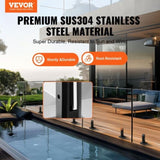 Glass Clamp, 10 PCS Square Glass Railing Bracket for 0.31 "-0.47 " Tempered Glass, 304 Stainless V952-BLLGJHSFXPT1QW8PAV0