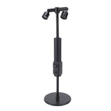 LED Cordless Table Lamp Iron Dual Heads Warm Lighting Rechargeable Portable 2 Light Desk Lamp for V1294-YM0901-3119250005311