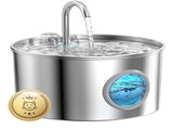 Cat Water Fountain Stainless Steel Cat Fountain Cat Hydration Cat Drinking V1107-135-51358
