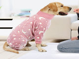 Bobasndm Turtleneck Dog Clothes,Autumn Winter Dog Jumpsuit Coat,Winter Soft Warm Flannel V1189-WXFWAL-20260319-01057