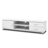 Artiss Entertainment Unit TV Cabinet 120cm White Dylan FURNI-L-TV120A-WH