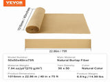 Burlap Roll, 1016 mm x 22.86 m & 50 x 50 Density Wide Natural Burlap Rolls, Jute V952-CMBJ40INCHESDJJN9V0