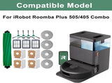 16-Piece Replacement Parts Kit for IRobot Roomba 505/405 Combo Robot Vacuum Cleaner, Main Brush 1, V1188-CYX-JXH-1892