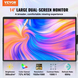VEVOR Laptop Screen Extender 14" HD 1080P Portable Monitor for 13"-17" Laptop V952-BXSDNXSQ14YCAKI6CV3