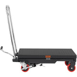Hydraulic Lift Table Cart, 330lbs Capacity 28.5" Lifting Height, Manual Single Scissor Lift Table V952-DJYYSJPTCHS4JSQNFV0
