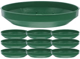 HOOWIFFY Green Plastic Flower Arrangement Plates 5.7 x 5.7 x 1.6 Inches Floral Craft Supplies for V1189-WXFWAL-20260326-02448