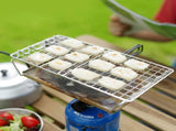 Adjustable Height Folding Bread Toaster Grill Rack V1263-JX-4893