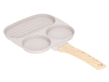 Egg Frying Pan Stick Proof Even Heating Flat Base Aluminum Alloy Pancake Pan for Induction Cooker V1294-YM0626-3118220339012