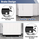 Washing Machine Base With Brake, Adjustable Mobile Base For Washing Machine, Dryer, Refrigerator, V1188-MS-227-0137