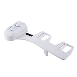 Self Cleaning Single Nozzle Hot Cold Fresh Water Spray Non Electric Bidet Bathroom Toilet Seat V1294-YM0901-US-JY00245