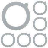 LGCASL Clearance! 30Pcs Silicone Jar Gaskets Replacement Silicone Seals Airtight Silicone Gasket V1189-LWWAL-20260325-02540