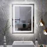 Interior Ave - 70 x 90cm Rectangle Frameless LED Bathroom Mirror V355-IA-RWM-9070