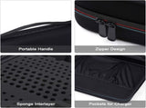 Black EVA Battery Organizer Case with Zipper - Holds 146 Batteries V1259-DP01-A-2767