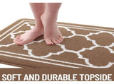 Paillasson Lavable for Indoor Indoor, Marron Kitchen, Salissures Slip and Anti-Paillasson Absorbant V1237-MS-626-251