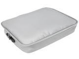 Files Storage Bag Multifunction Fireproof Waterproof Office Document Organizer Silver V1294-YM0721-3117210056311