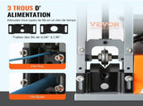 Automatic Stripping Machine, 0.06''-1.18'' Electric Motorized Cable Stripper, 180 W, 60 ft/min V952-BX180W11525MMAVETV3