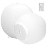 LED Solar Ball Lamp Remote Color Changing Pool Floating Light for Lawn Beach Landscape White V1294-YM0901-3111200240411