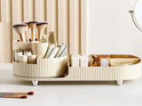 Makeup Organizer Rotating Brush Holder Large Capacity Cosmetic Display Case for Vanity Table V1294-YM0901-3117240053811