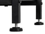 Levede Console Table with Drawers 3-Tier Slim Hallway Table 80cm Entryway Black CH1193-AU