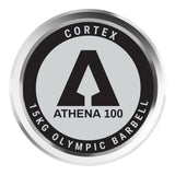 CORTEX ATHENA100 200cm 15kg Womens' Olympic Barbell With Spring Collars V420-CXBB-ATNA100-SC