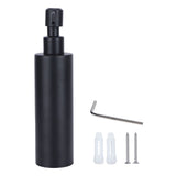 200ml Round Soap Dispenser WallMounted Shampoo Shower Gel Container Bathroom Supply Black V1294-YM0721-3112210016311
