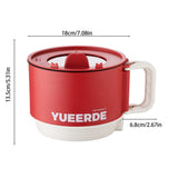 Mini Rice Cooker-Electric Hot Pot-Portable Mini Ramen Pot for Steaming-Stir-frying-Porridge and V1370-AZ4-19746