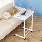 Artiss Laptop Desk Table Adjustable 60CM White LA-DESK-60-WH