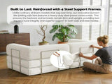 Artiss Convertible Folding Sofa Bed Pull Out Mattress Sleeper Couch Corduroy Beige SBED-E-FLD03-2S-BG-AB