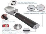 Heated Ice Cream Scoop Rechargeable, Electric Warming Ice Cream Scooper with LED Display Three speed V1192-AZ-W-2512