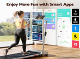 Everfit 3 in 1 Walking Pad Treadmill 12% Incline Under Desk Foldable for Home With 38cm Belt Silver TMILL-380H-2INC-SI