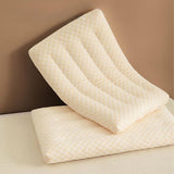 Soy Fiber Low Profile Cervical Thin Flat for Back and Side Sleepers Bed V1366-AZ2-W-12910