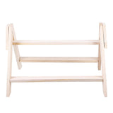 Chick Standing Rack, Poultry Chicken Standing Rack Wood Rooster Hen Stand Bird Perch Pet Plaything V1369-AZ3-W-15974