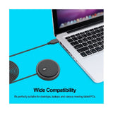 USB Omni-Directional Condenser Microphone Mic for Meeting Business Conference Computer Laptop PC V1369-AZ3-W-08267
