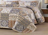 Quietude Quilted coverlet and pillowcovers set Perfect for Relaxation - Queen size V745-MAC080767Q13U