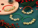 24PCS Christmas Jingle Bell Bracelets Adjustable Christmas Gift Bracelets with Metal Jingles for V1192-AZ-W-25915