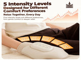 Smart Heated Hand Massager Glove with Air Compression for Home Office Relaxation, Relieves Hand V1341-ZY-4UNFP4UT-BEIGE