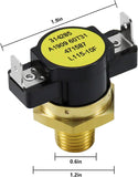 471587 115-degree ahrenheit Hi-Limit Thermostat Replacement or Pentair MiniMax Pool and Spa Heater V1259-DP01-F-356