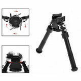 6.5- 9" Foldable QD Picatinny Rail Mount V8 Adjustable Bipod V201-W13280169
