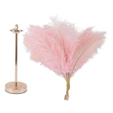 Decorative Table Lamp 30PCS Feathers USB Rechargeable Light Touch Control Desk Light Built in V1294-YM0901-3119230088512