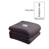 59x39" 100% Cottons Blanket, Soft and Breathable Bed Blanket, Multi-functional Bed Blanket for All V1189-WXFWAL-20260319-00933