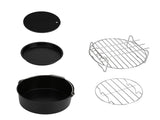 Fryer Accessories Pizza Pan Cake Pan Silicone Pad Skewers Grill Rack Baking Tray for 7in Fryer V1294-YM0710-3113210149211