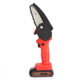 4in Electric Chain Saw Small Rechargeable Handheld Chainsaw for Garden V1294-YM0901-3111210226911