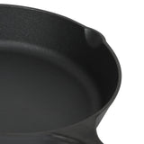 Toque Cast Iron Frying Pan Set 21cm 27cm Skillet BBQ KT1008_NZ