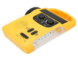Hand Crank Solar Radio AM FM SW Emergency Radio with LED Flashlight Reading Light MP3 Player for V1294-YM0523-3119220033811