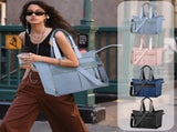 Travel Bag - Women's Travel Bag - Sports & Fitness Bag - Yoga Bag - Sports Bag - Carry-On Luggage V1265-260-SKY-BLUE1
