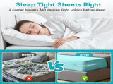 Invisible Sheet and Bed Cover Fastener, Removable and Storable, Keeps Sheets Tight, Sheet Clips for V1237-ZY-203-3326