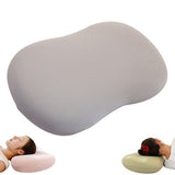 21.6*13.7*3.5inch Ice Silk Neck Support Pillow,Soft Ergonomic Memory Foam Pillow for Side V1107-115-49897-GRY2
