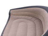 Inflatable Chair PVC and Velvet Water Proof Comfortable Portable Blow Up Couch for Outdoor Brown V1294-YM0901-3116240034912