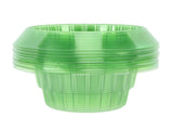 10pcs Green Cloches Plastic Plant Round Cover Reusable Plant Seed Humidity Domes for Home V1294-YM0703-3111230108211