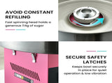 EUROCHEF 1000W Commercial Cotton Candy Machine Fairy Floss Maker V219-FODFLSEUCACM9